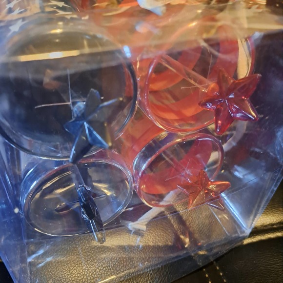 NEW In Box still sealed - Set of 4 Martha Stewart Tea Glasses & Stirrers - Picture 5 of 9